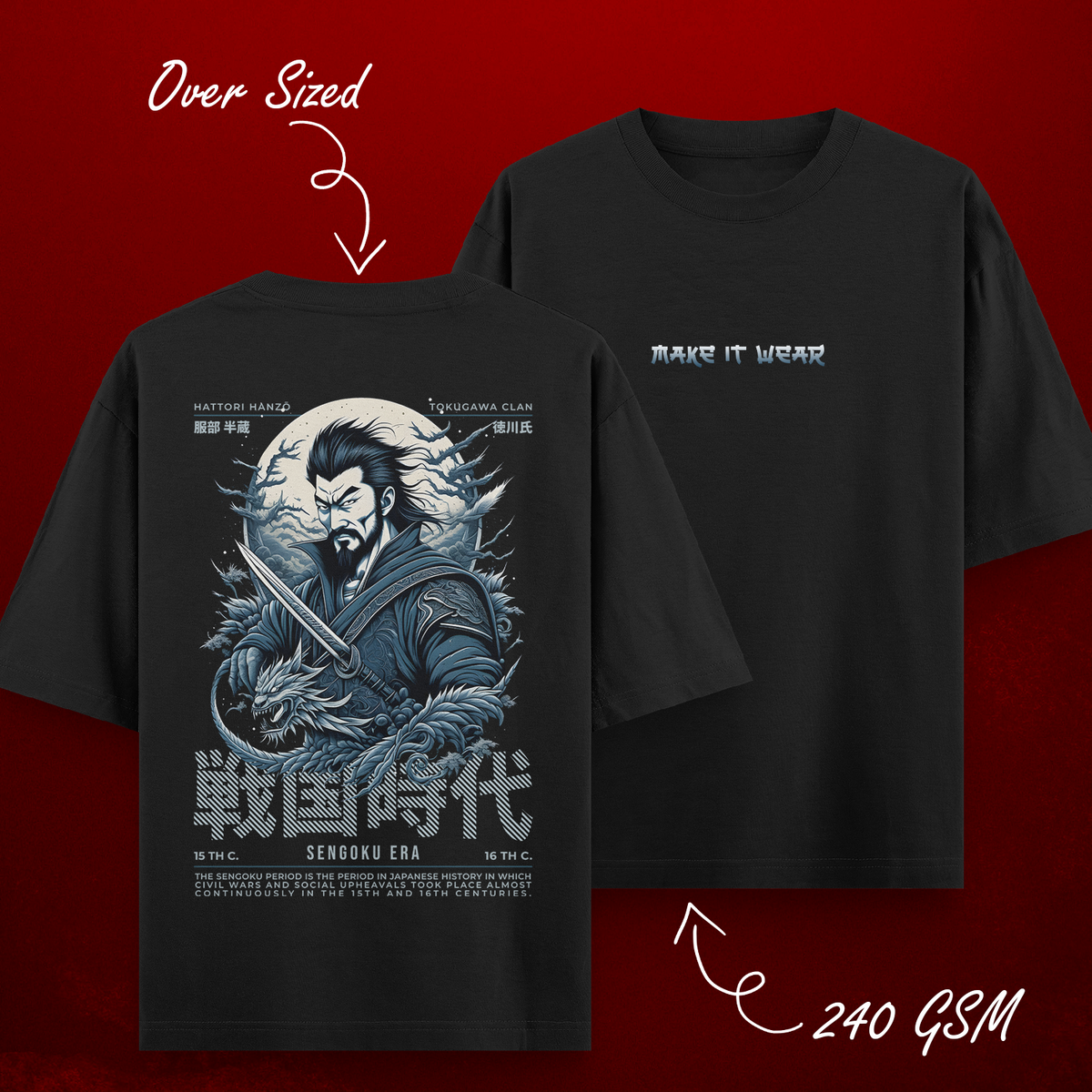 Samurai | OverSized Tshirt
