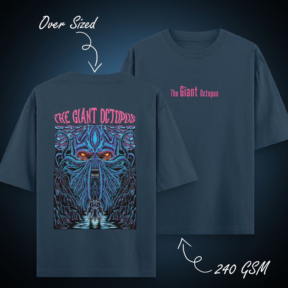 The Giant Octopus | Oversized Tshirt