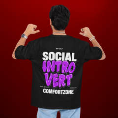 Social Introvert | OverSized Tshirt